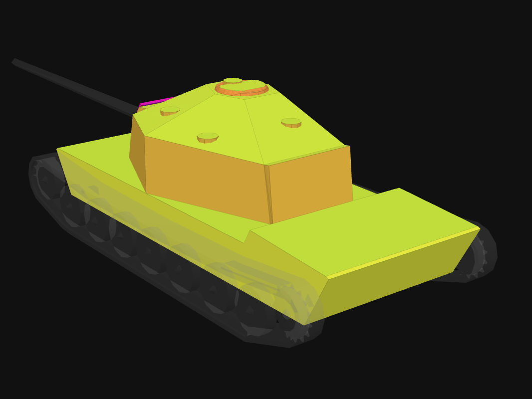 Rear armor of LTG in World of Tanks: Blitz