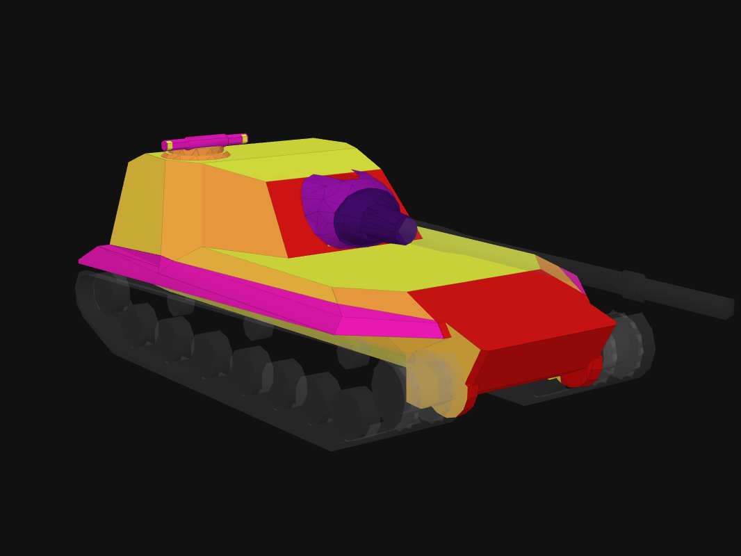 Лобовая броня Объект 268/4 в World of Tanks: Blitz