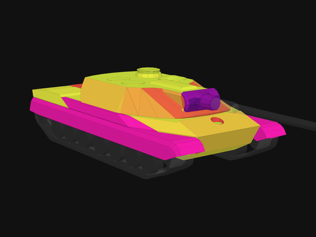 Front armor of Object 452K in World of Tanks: Blitz