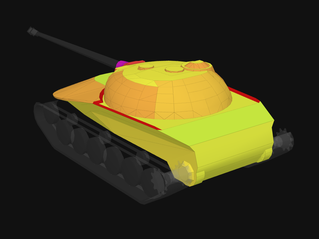 Rear armor of ST-62 Ver. 2 in World of Tanks: Blitz