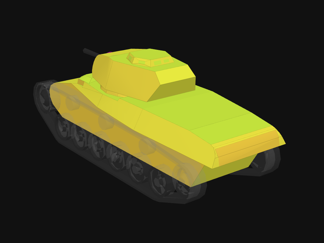 Rear armor of Lago in World of Tanks: Blitz