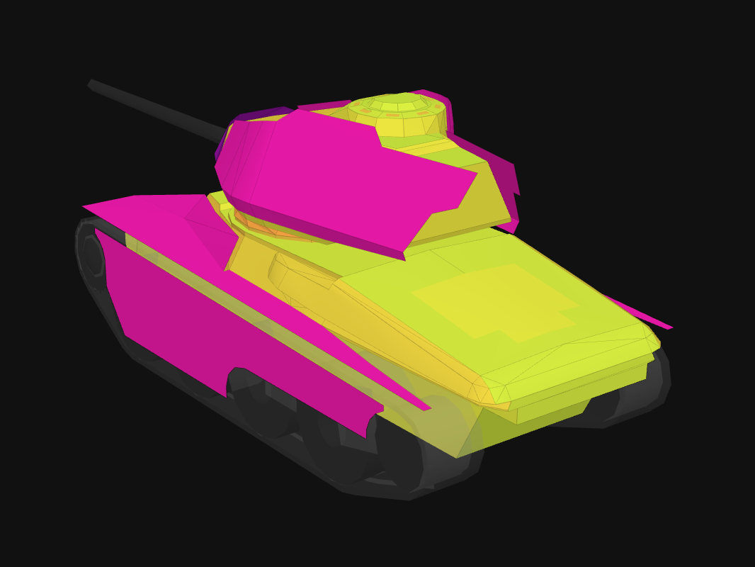 Rear armor of Turbo in World of Tanks: Blitz