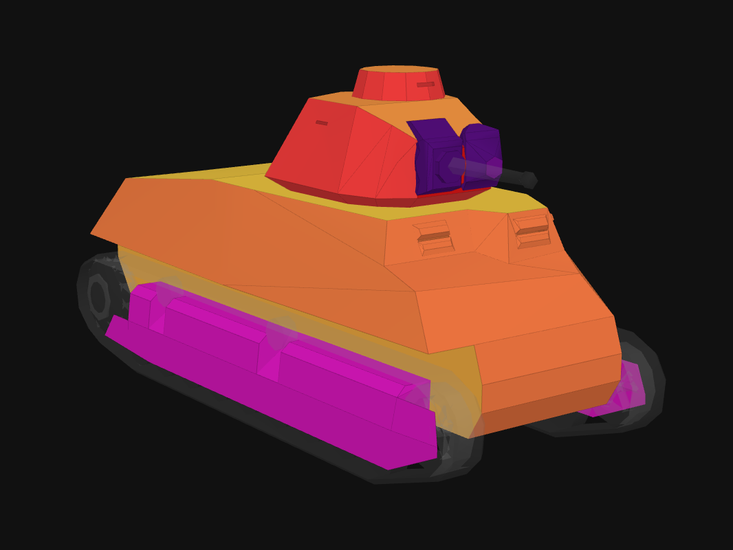 Лобовая броня Pz. S35 в World of Tanks: Blitz
