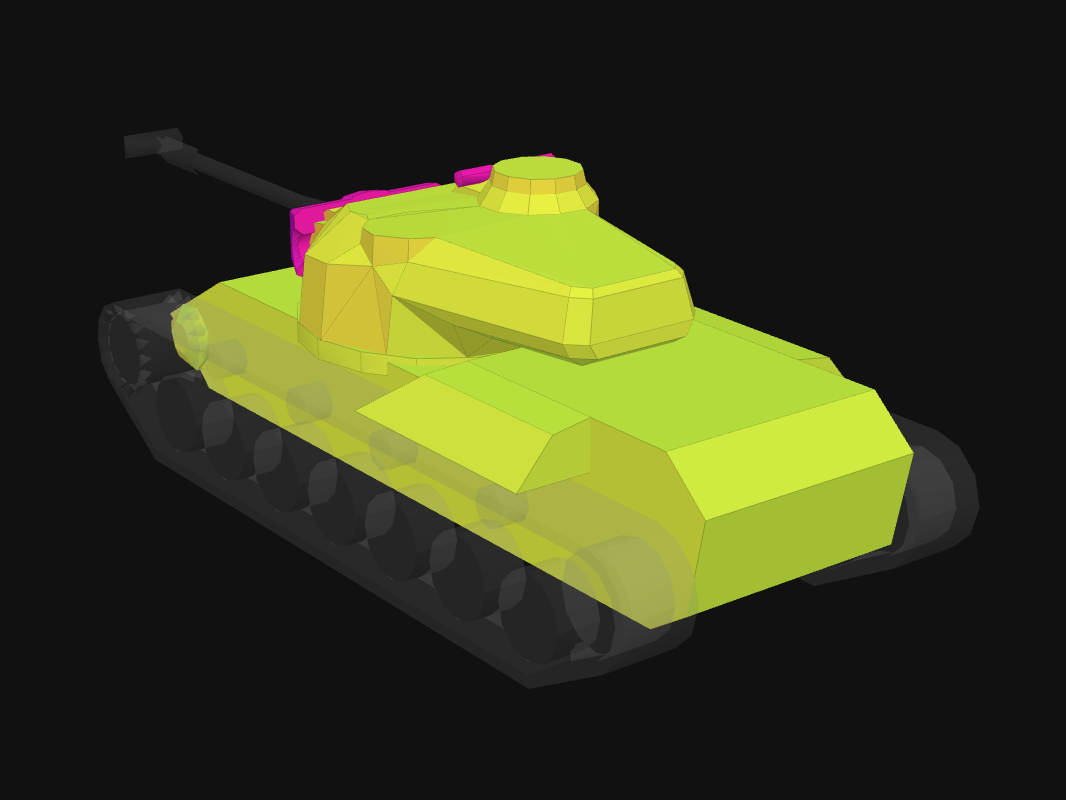 Rear armor of STA-1 in World of Tanks: Blitz