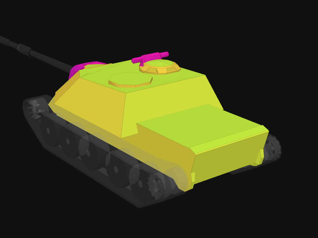 Броня кормы СУ-122-54 в World of Tanks: Blitz