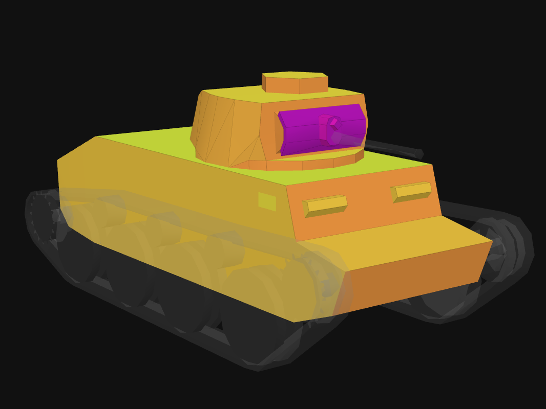 Лобовая броня T-15 в World of Tanks: Blitz