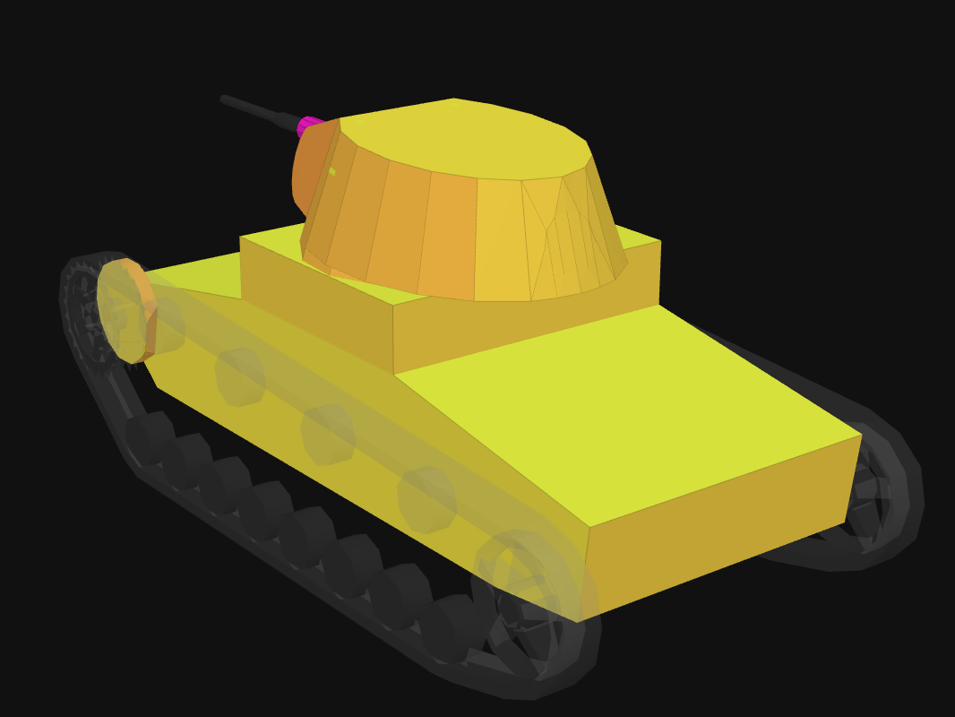 Rear armor of T-26 in World of Tanks: Blitz