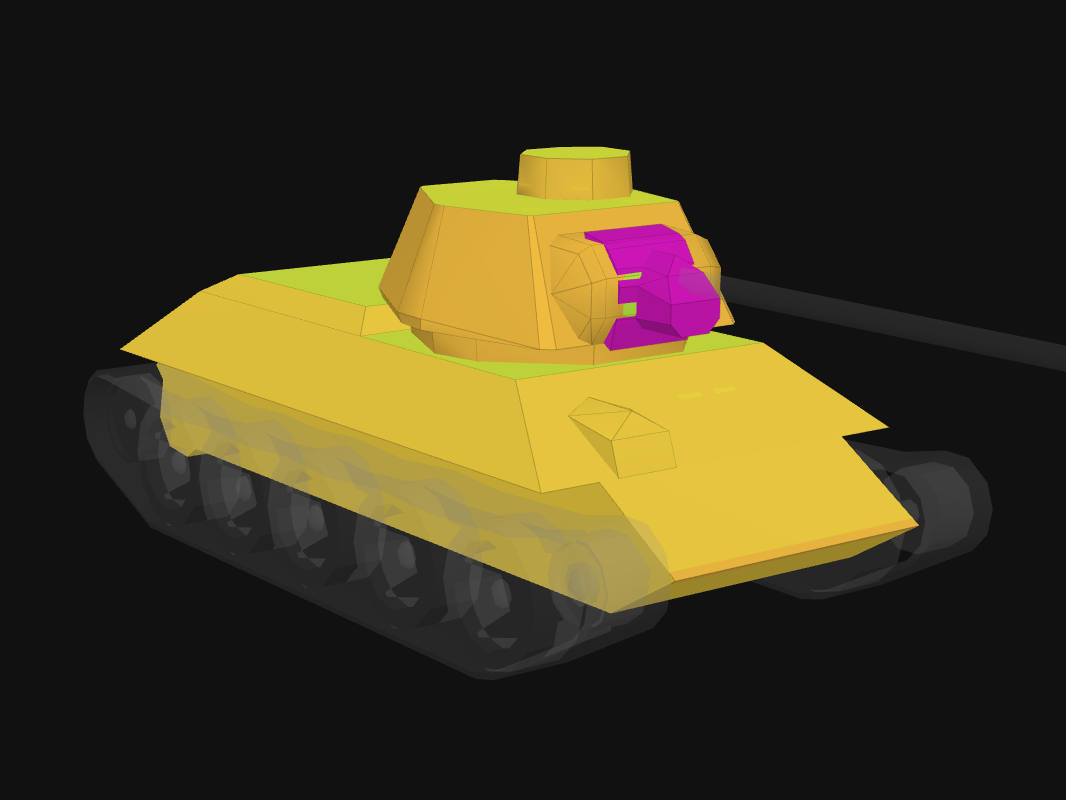 Лобовая броня Т-34 в World of Tanks: Blitz