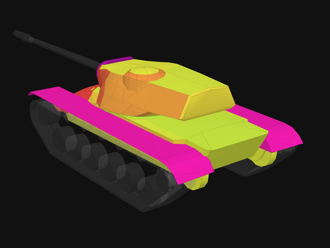 Броня кормы T110E5 в World of Tanks: Blitz
