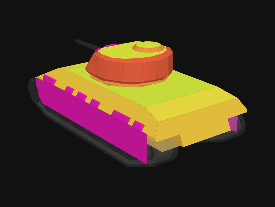 Броня кормы T14 в World of Tanks: Blitz