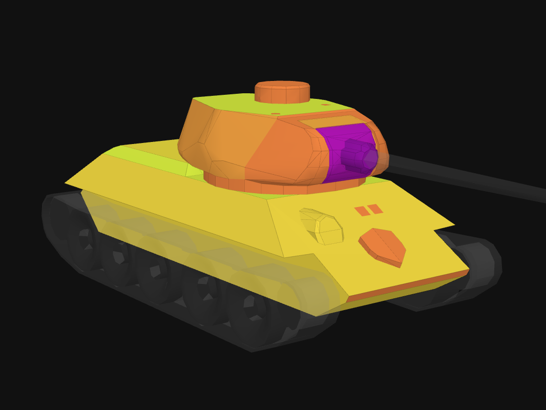 Лобовая броня Триумфатор в World of Tanks: Blitz