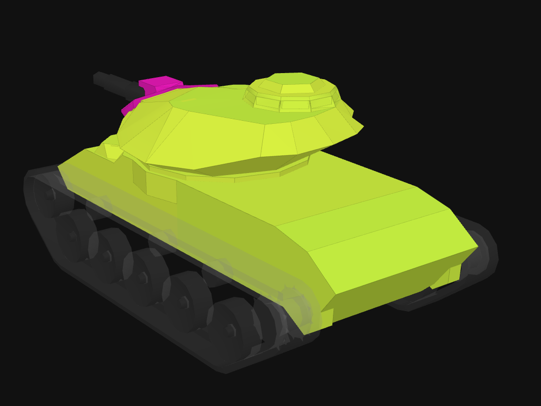 Броня кормы T49 П в World of Tanks: Blitz