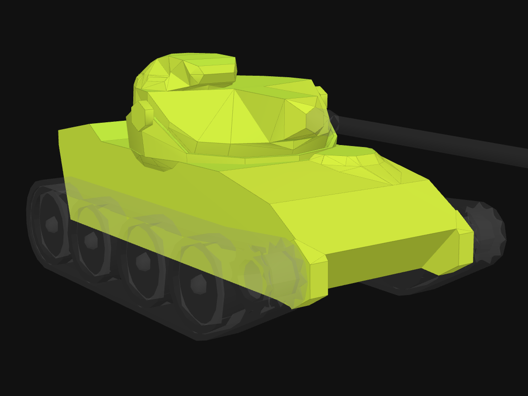 Лобовая броня T71 в World of Tanks: Blitz