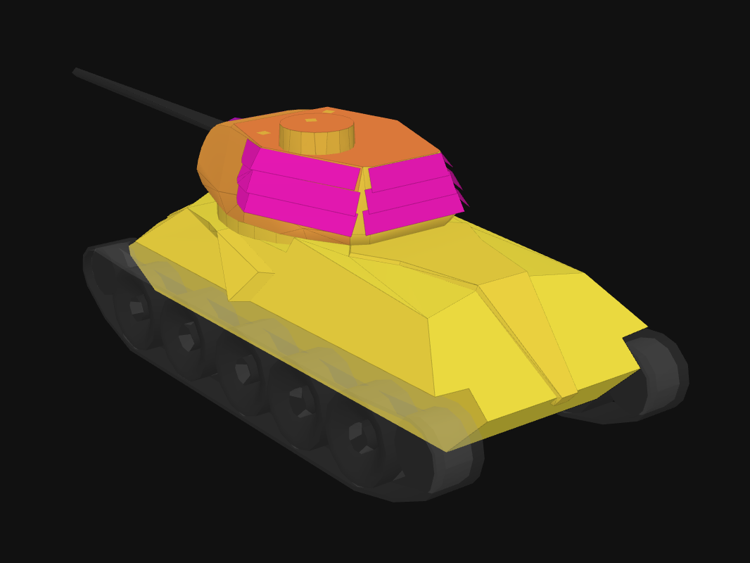 Rear armor of Ox in World of Tanks: Blitz