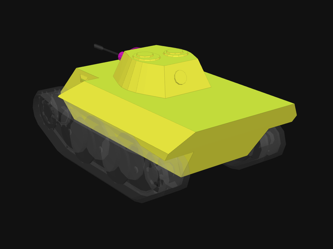 Rear armor of Leopard in World of Tanks: Blitz