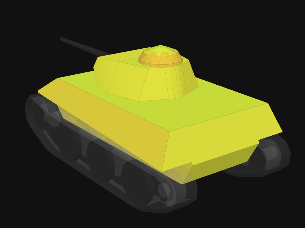 Rear armor of Agent in World of Tanks: Blitz