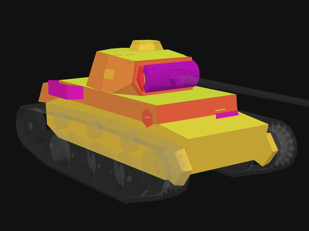 Front armor of VK 30.01 H in World of Tanks: Blitz