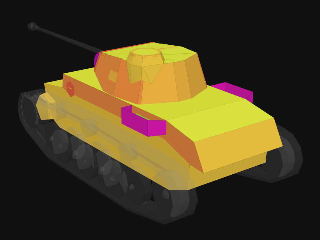 Rear armor of VK 30.01 H in World of Tanks: Blitz