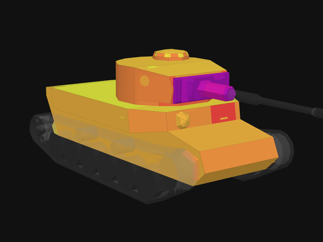 Front armor of VK 30.01 P in World of Tanks: Blitz
