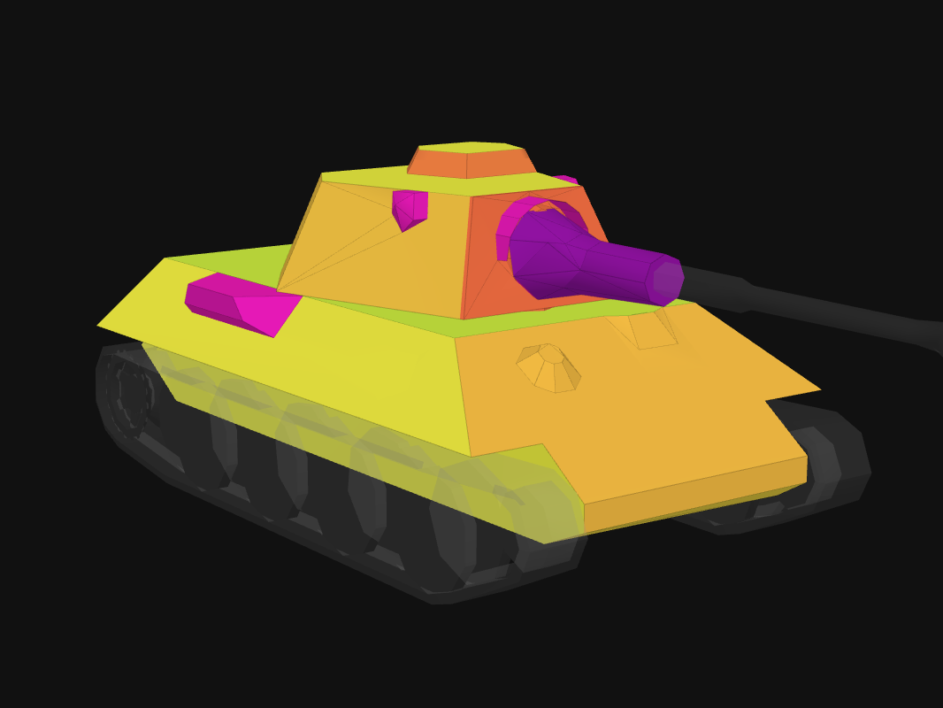 Лобовая броня VK 30.02 D в World of Tanks: Blitz