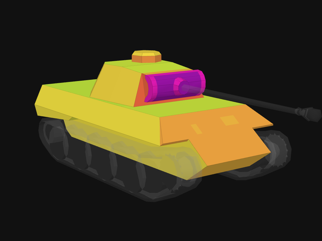 Front armor of VK 30.02 M in World of Tanks: Blitz