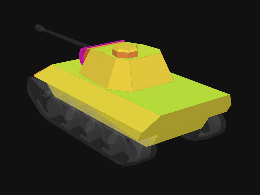 Rear armor of VK 30.02 M in World of Tanks: Blitz