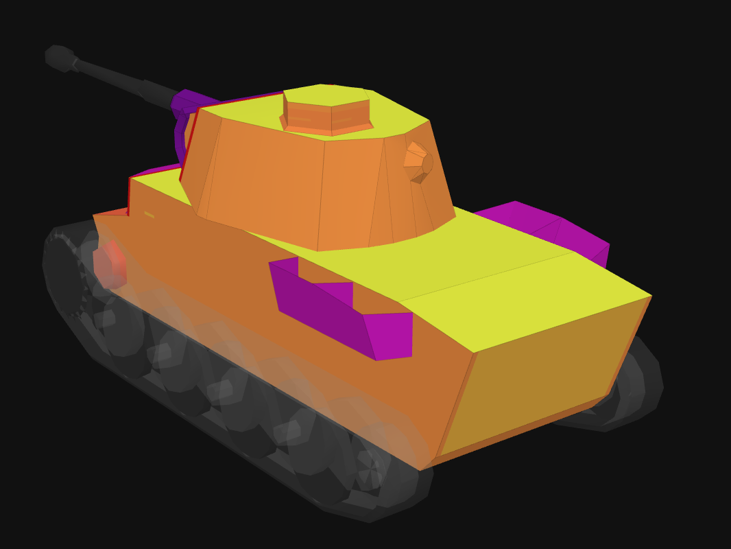 Rear armor of VK 36.01 H in World of Tanks: Blitz