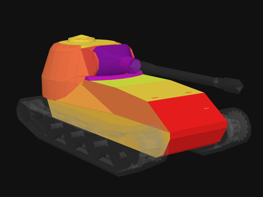 Front armor of VK 72.01 K in World of Tanks: Blitz